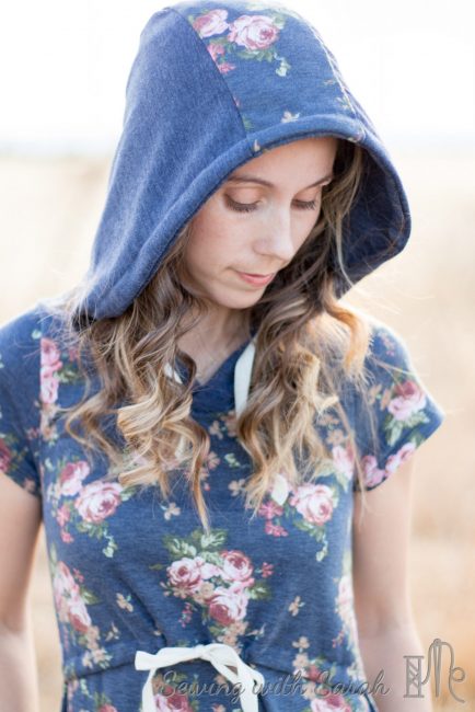 The Babe Hoodie: Drawstring Nursing Hack – Sewing with Sarah