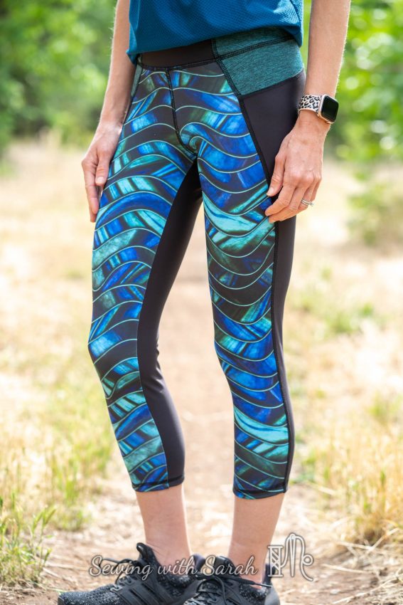 kcw: day 1 // DIY tribal leggings - see kate sew